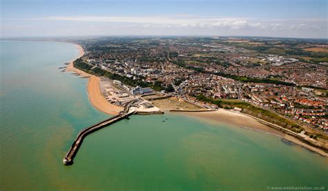 Folkestone Harbour from the air | aerial photographs of Great Britain ...