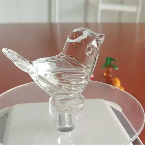 New Arrival Crystal Glass Bird Figurines - Buy Glass Bird Figurines ...