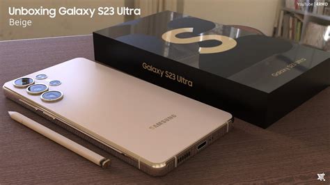 Samsung Galaxy S23 Ultra - Unboxing | Cream & Bora Purple | Concept ...