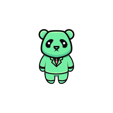 cute panda logo design 5462906 Vector Art at Vecteezy