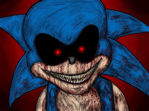 Sonic.EXE (Creepypasta Drawing) | MrCreepyPasta Amino