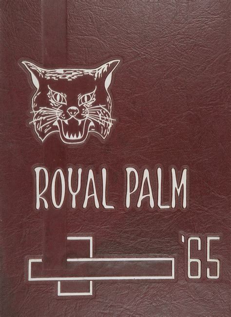 1965 yearbook from Palm Beach High School from West palm beach, Florida