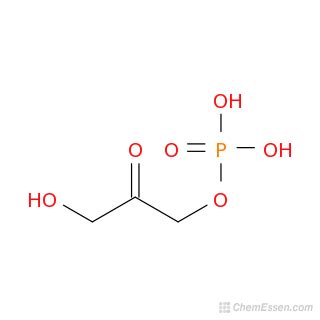 DIHYDROXYACETONE PHOSPHATE Structure - C3H7O6P - Over 100 million ...