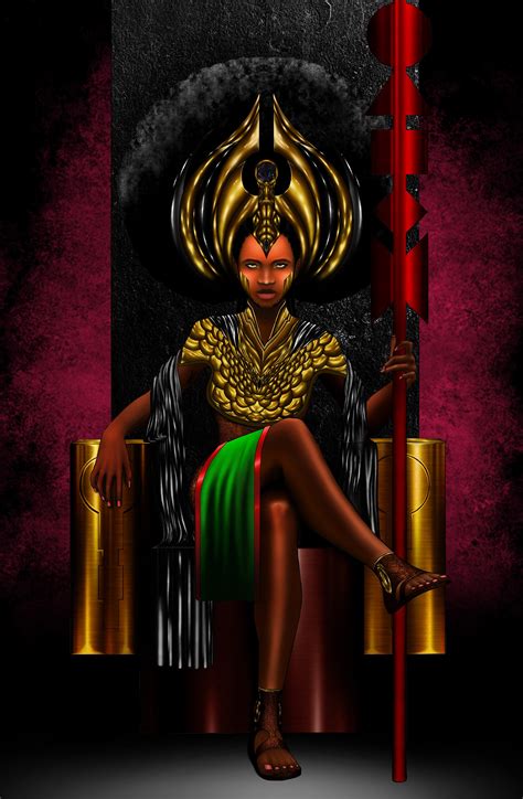 African Princess Art