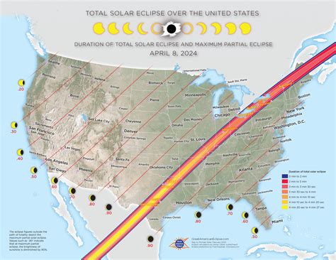 Solar Eclipse 2024 Path North America - Shaun Michelina