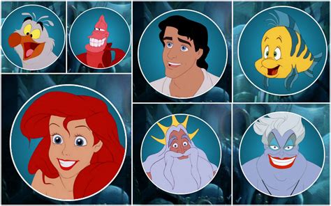 The Little Mermaid Characters Names