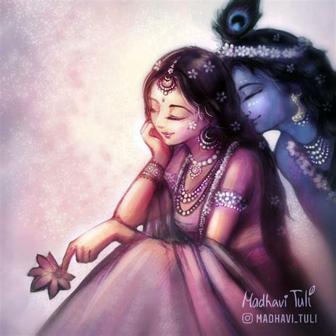 Radhe Shyam by madhavi_tuli: Again about dreams... i wasn't thinking ...