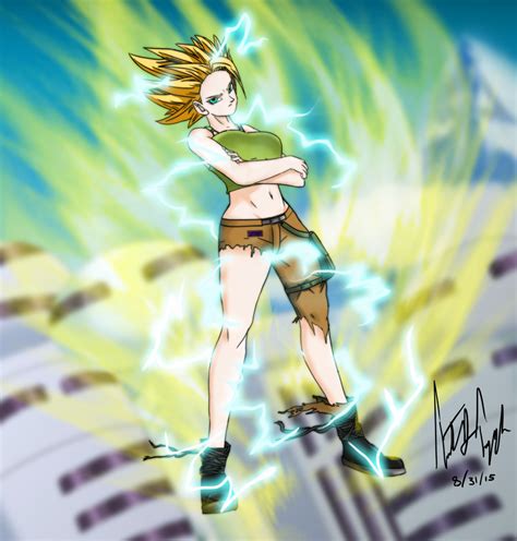 Dragonball Xenoverse Hakiza in her SSJ2 form by timz115 on DeviantArt