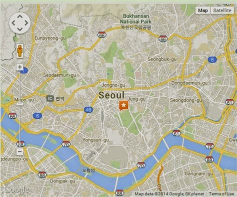 Detail MyeongDong NANTA Theatre Seoul Location Map | Seoul Weather and ...