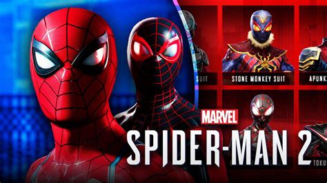 Spider-Man 2: PlayStation Reveals 6 New Suits for Peter Parker