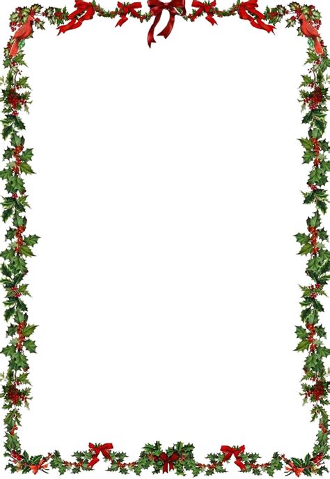 Christmas border high quality image arts png – Clipartix