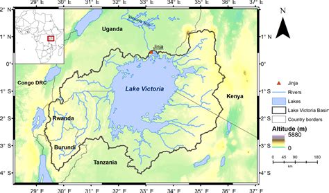 Lake Victoria Africa Map – Topographic Map of Usa with States