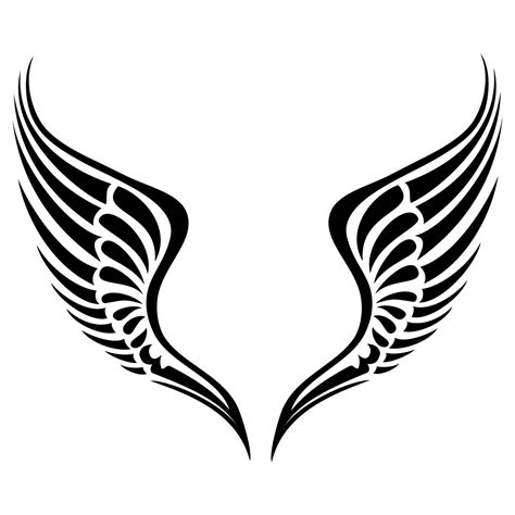 Image of angel wing clipart 1 free clipart angel wings – Clipartix