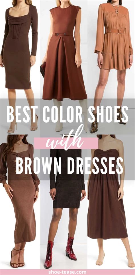 Brown dress outfit | Dresses Images 2022