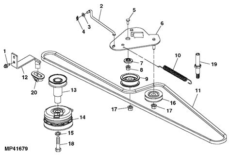 John deere d130 belt diagram