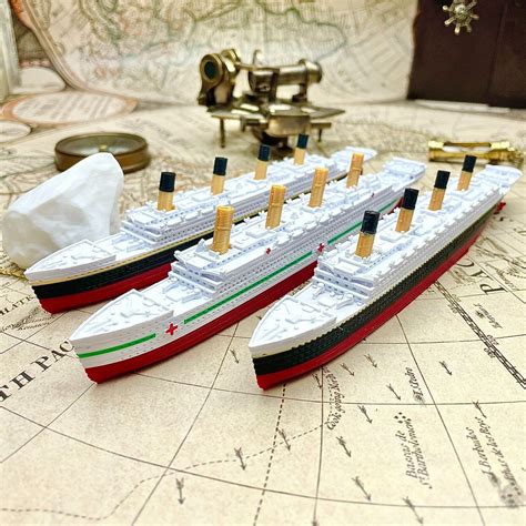 8" Titanic, Britannic Or Olympic Model, RMS Titanic Model Toy, Titanic ...