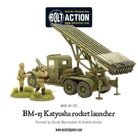 BM-13 Katyusha rocket launcher - Warlord Games