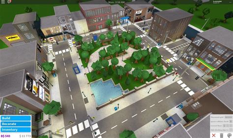 Bloxburg Brick Town | City layout, Unique house design, House plans ...