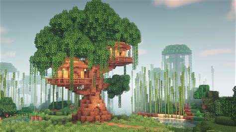 Minecraft Tree House Designs