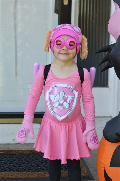 DIY Skye Paw Patrol Costume | Paw patrol halloween costume, Paw patrol ...