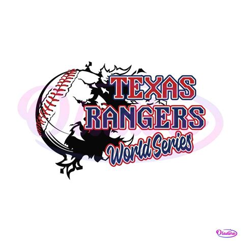 Baseball ALCS Texas Rangers World Series SVG Download - Oladino