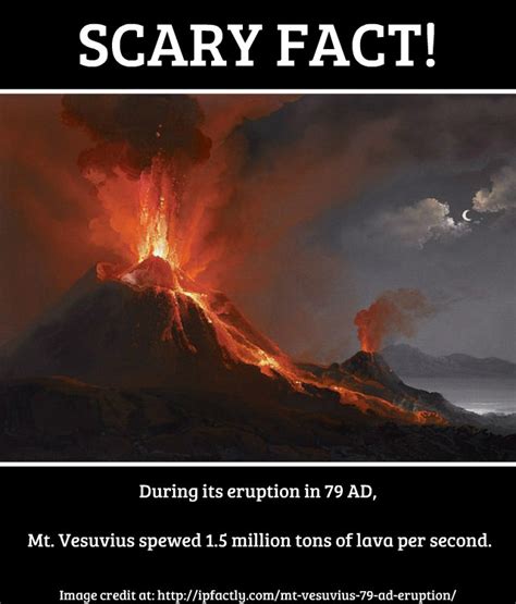 During its eruption in 79 AD, Mt. Vesuvius spewed 1.5 million tons of ...