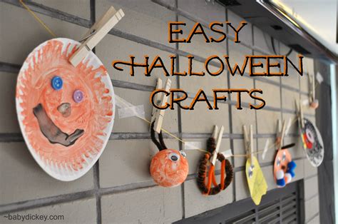 Easy Halloween Crafts for Toddlers