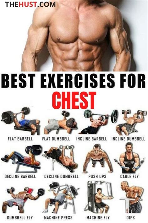 Best exercises for chest | Chest workout for men, Chest workouts ...