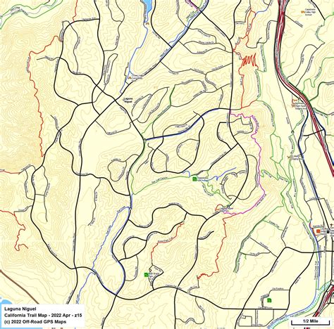 Laguna Niguel - California Trail Map