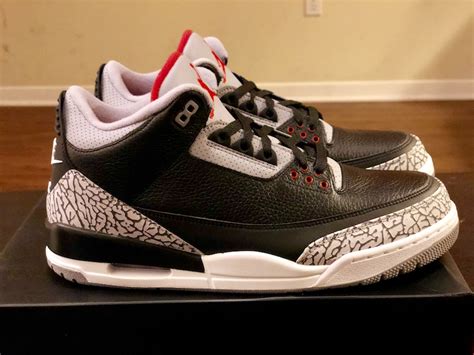 Air Jordan 3 OG Black Cement 2018 Release Date - Sneaker Bar Detroit