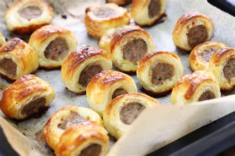 Puff Pastry Sausage Rolls - Savored Sips