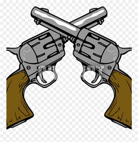 Pistol clipart western gun, Pistol western gun Transparent FREE for ...