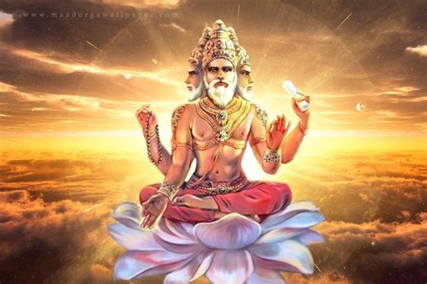 Brahma | Hindu gods, Gods and goddesses, Hindu deities