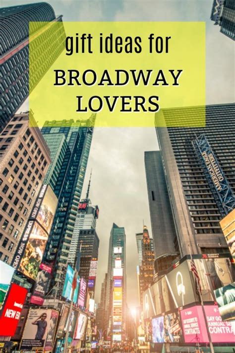 40 Gift Ideas for a Broadway/Musical Theatre Lover | Broadway gifts ...