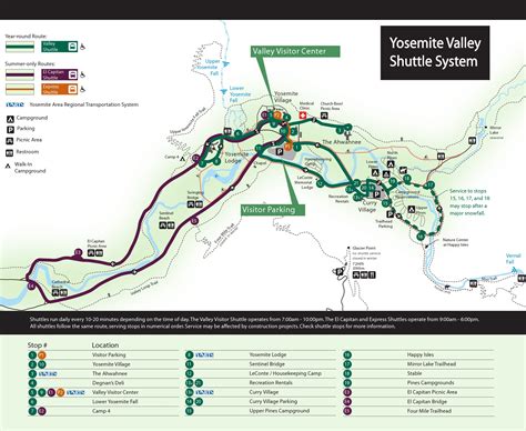 Map Of Hotels Around Yosemite National Park - London Top Attractions Map