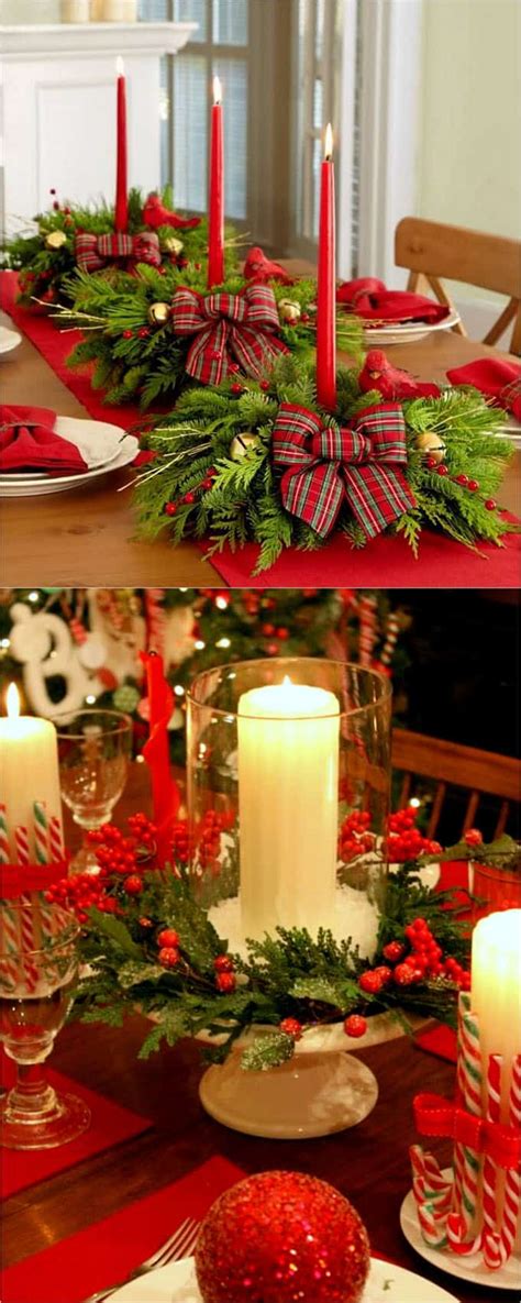 27 Gorgeous DIY Thanksgiving & Christmas Table Decorations ...