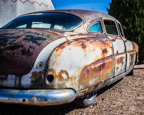 Rust Bucket Car | Seen in Holbrook, Arizona, USA, The Wigwam… | Flickr