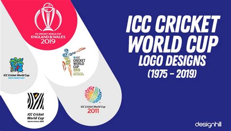 ICC Cricket World Cup Logo Designs (1975 – 2019)