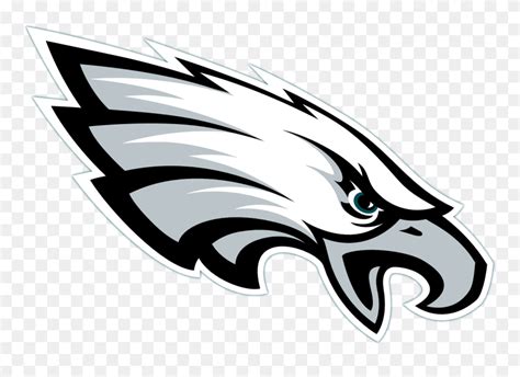 Philadelphia Eagles Logo with Eagle Head - Transparent Clipart