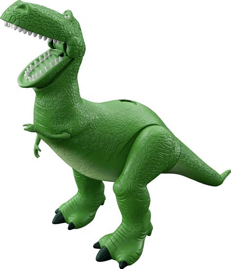 Mattel Disney Pixar Toy Story Toys, Moving & Talking Rex Dinosaur ...