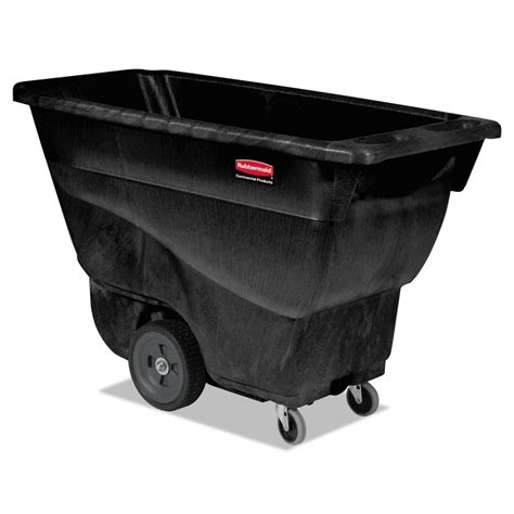 Rubbermaid Commercial FG101300BLA Structural Foam Tilt Truck ...