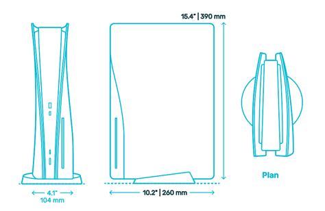 PlayStation 5 Dimensions & Drawings | Dimensions.com