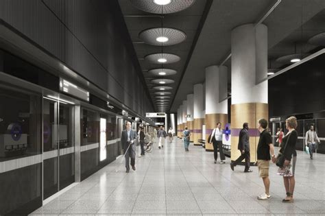 New images unveiled of Elizabeth line stations set to open in 2018 | A ...