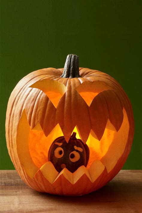 70 Scary Easy Carving Ideas for the Best Pumpkin Face Yet | Scary ...