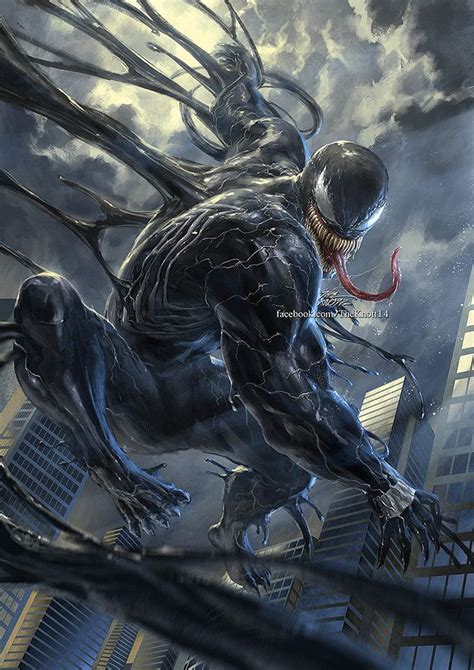 Venom, TheKnott Tarasilp | Venom comics, Marvel art, Venom art