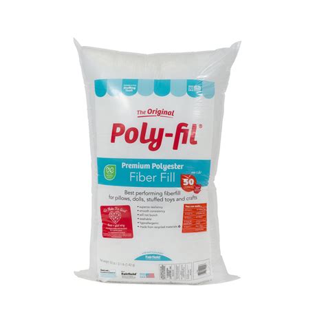 Poly-Fil® Premium Polyester Fiber Fill by Fairfield™, 50 oz bag ...