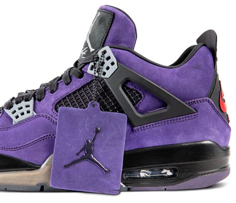 Nike Air Jordan IV Retro Travis Scott 'Purple' | Size 11.5 | Scarce Air ...