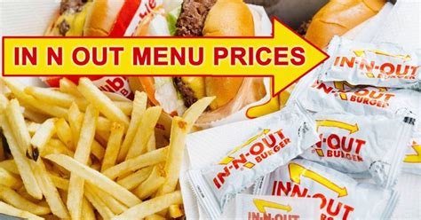 In N Out Menu Prices (Latest)- Experience the Best Burgers