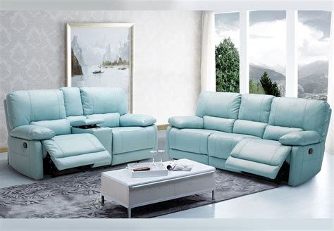 Light Blue Leather Sectional Sofa - Sofa Design Ideas