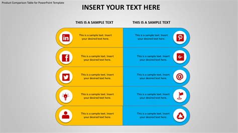 Comparison Powerpoint Template